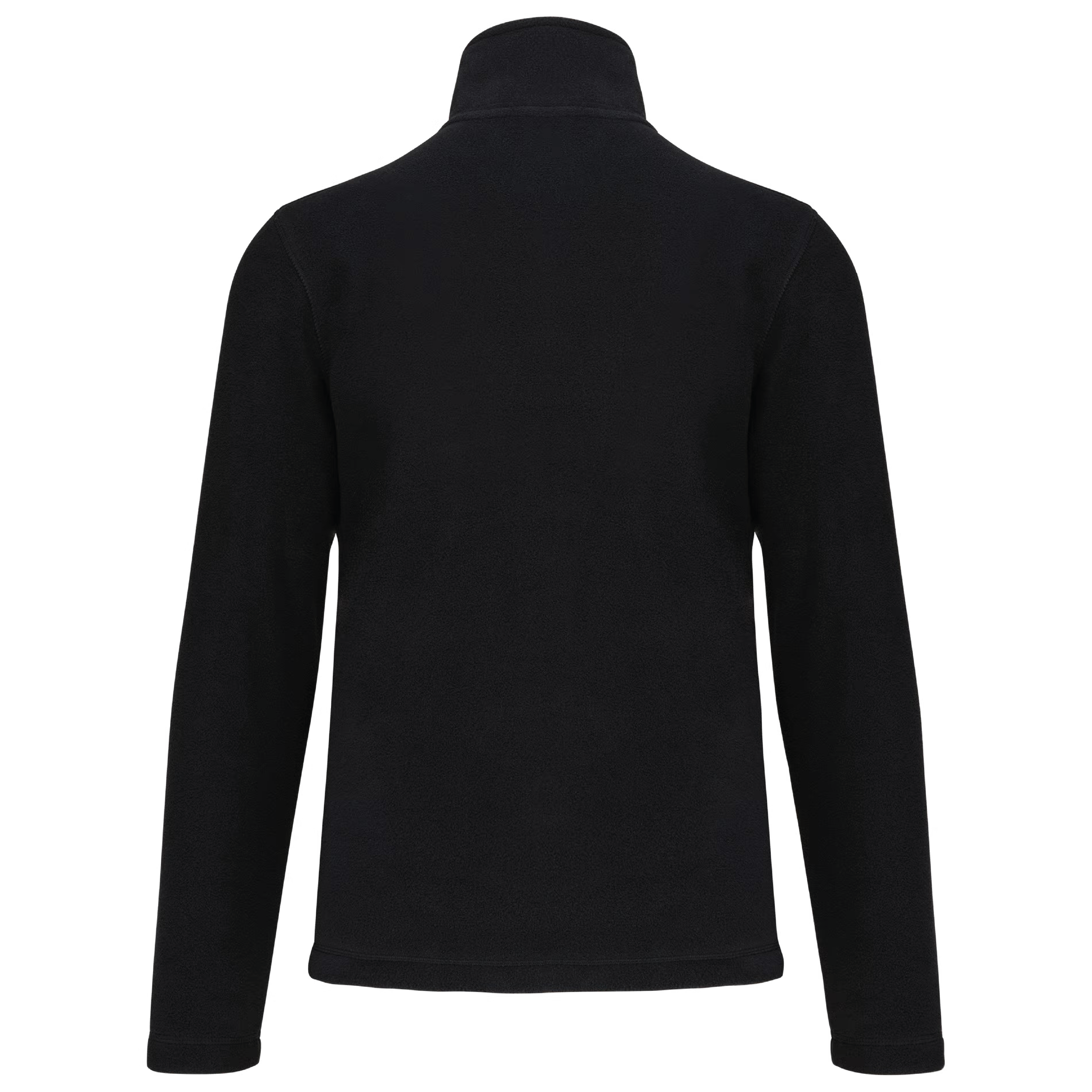 Fleece met ritskraag