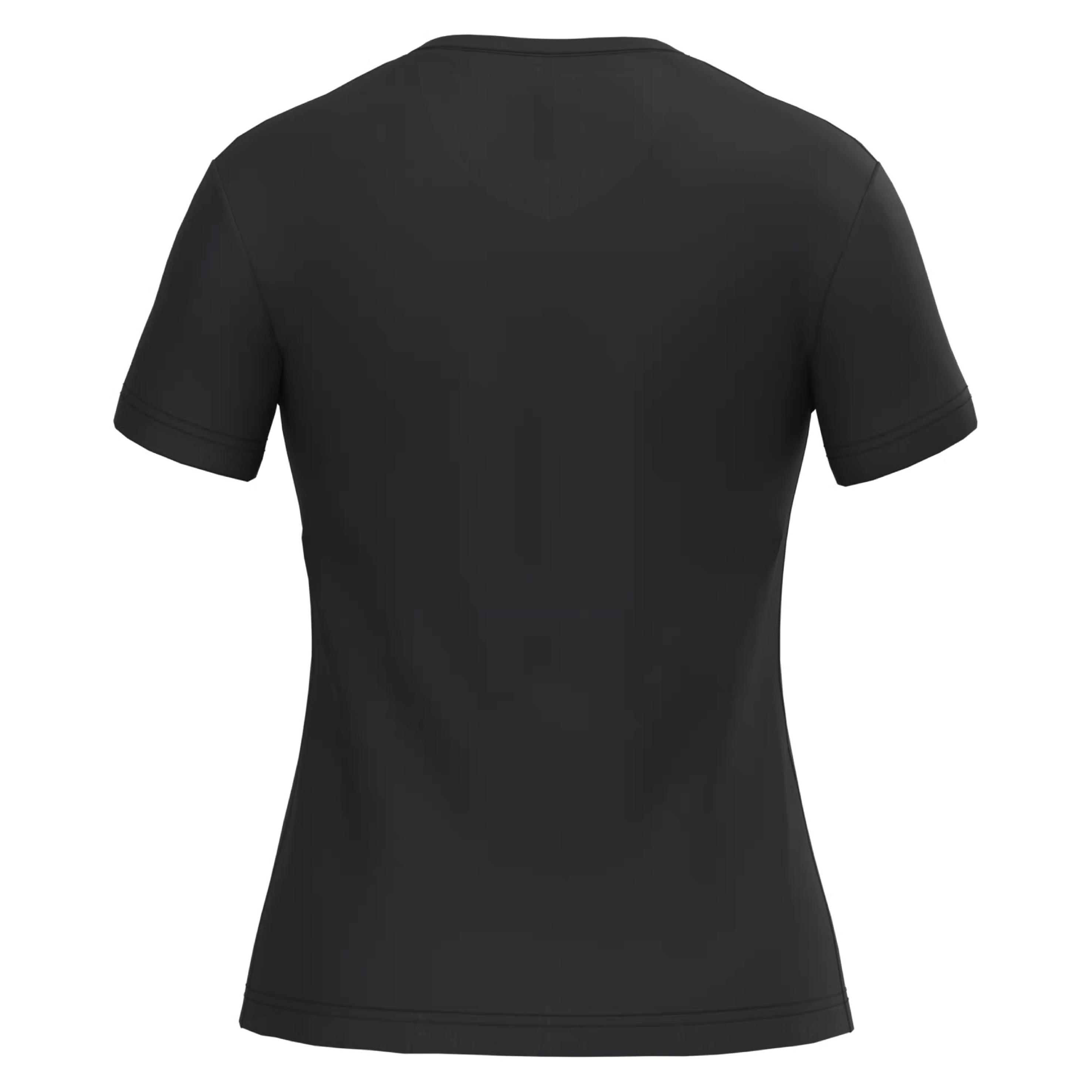 Dames T-shirt v-hals met korte mouwen