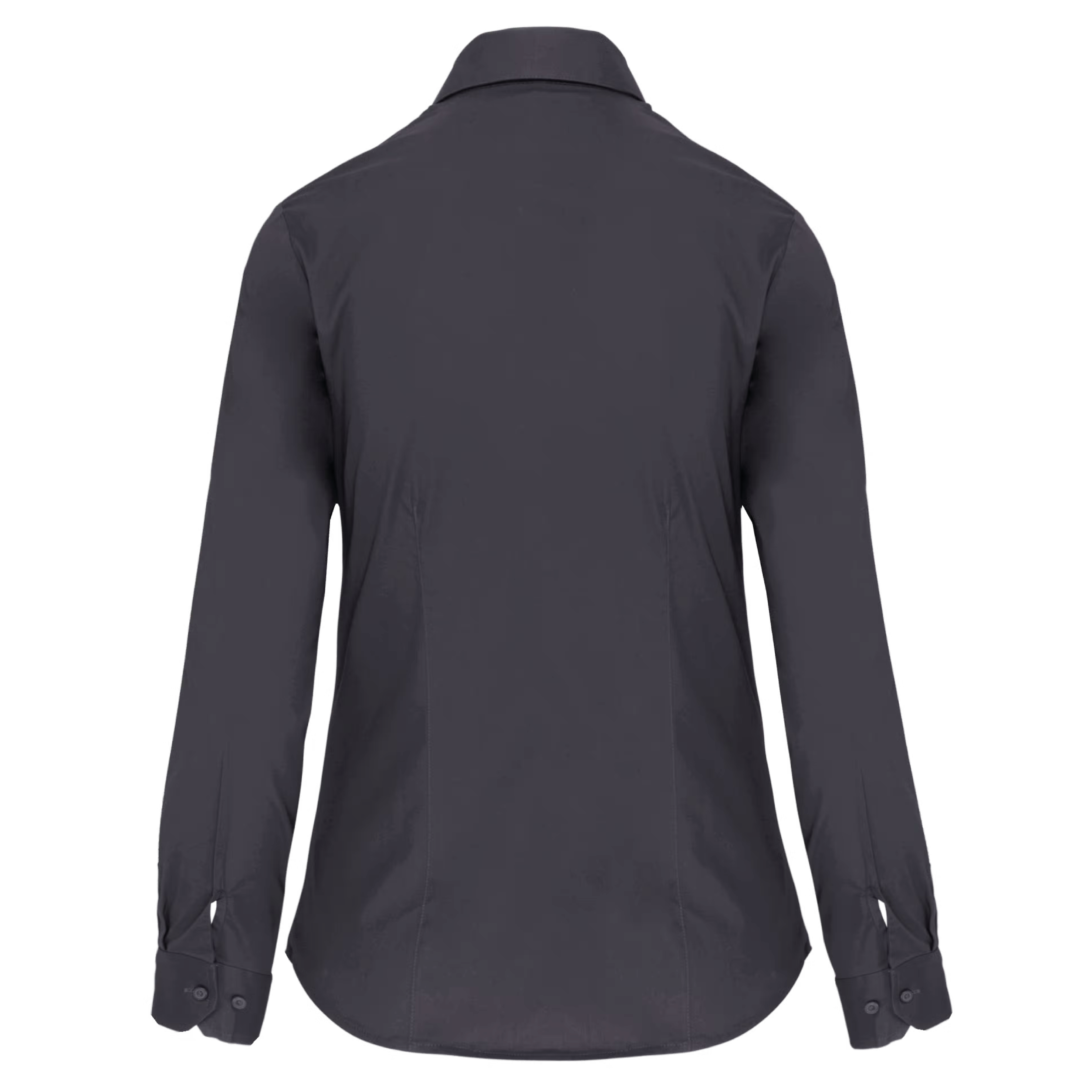 Dames stretch blouse lange mouwen