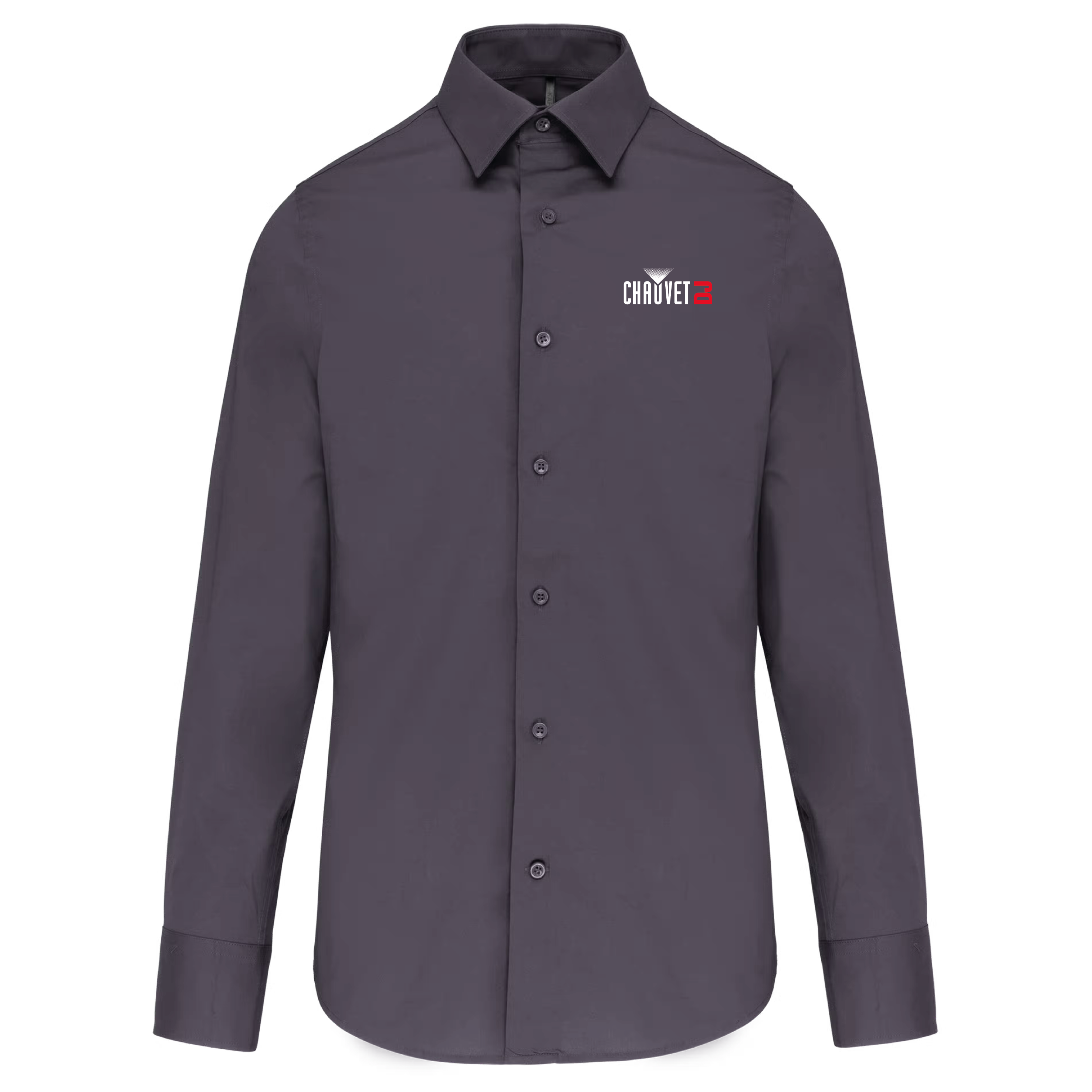Heren stretch overhemd lange mouwen