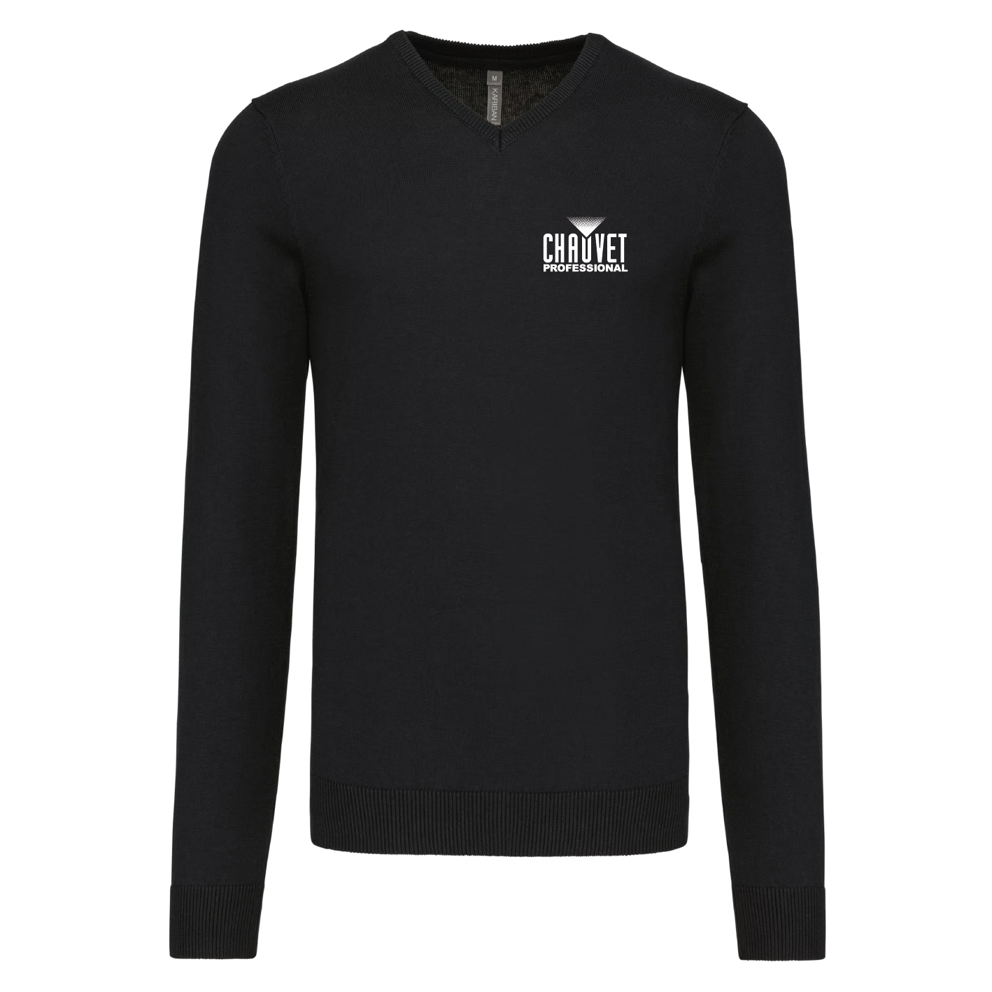 Heren pullover met v-hals